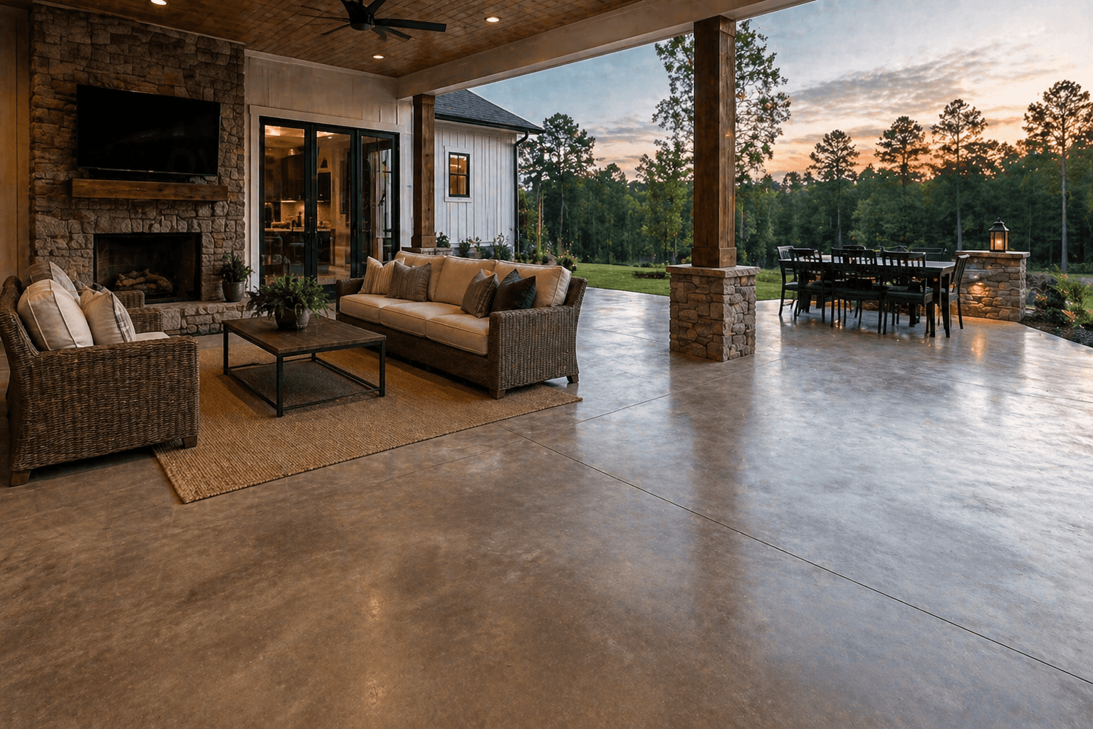 Decorative Concrete & Overlays by Premium Floor Coatings — Atlanta, GA
